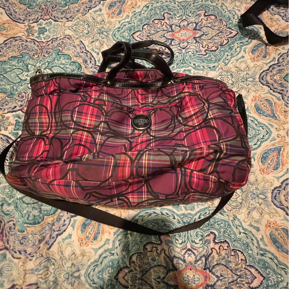 Coach diaper bag